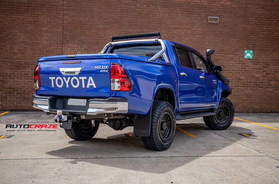 TOYOTA HILUX N80 4WD PANZER XD SATIN BLACK